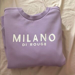 Milano Di Rouge Purple Kids Sweater
